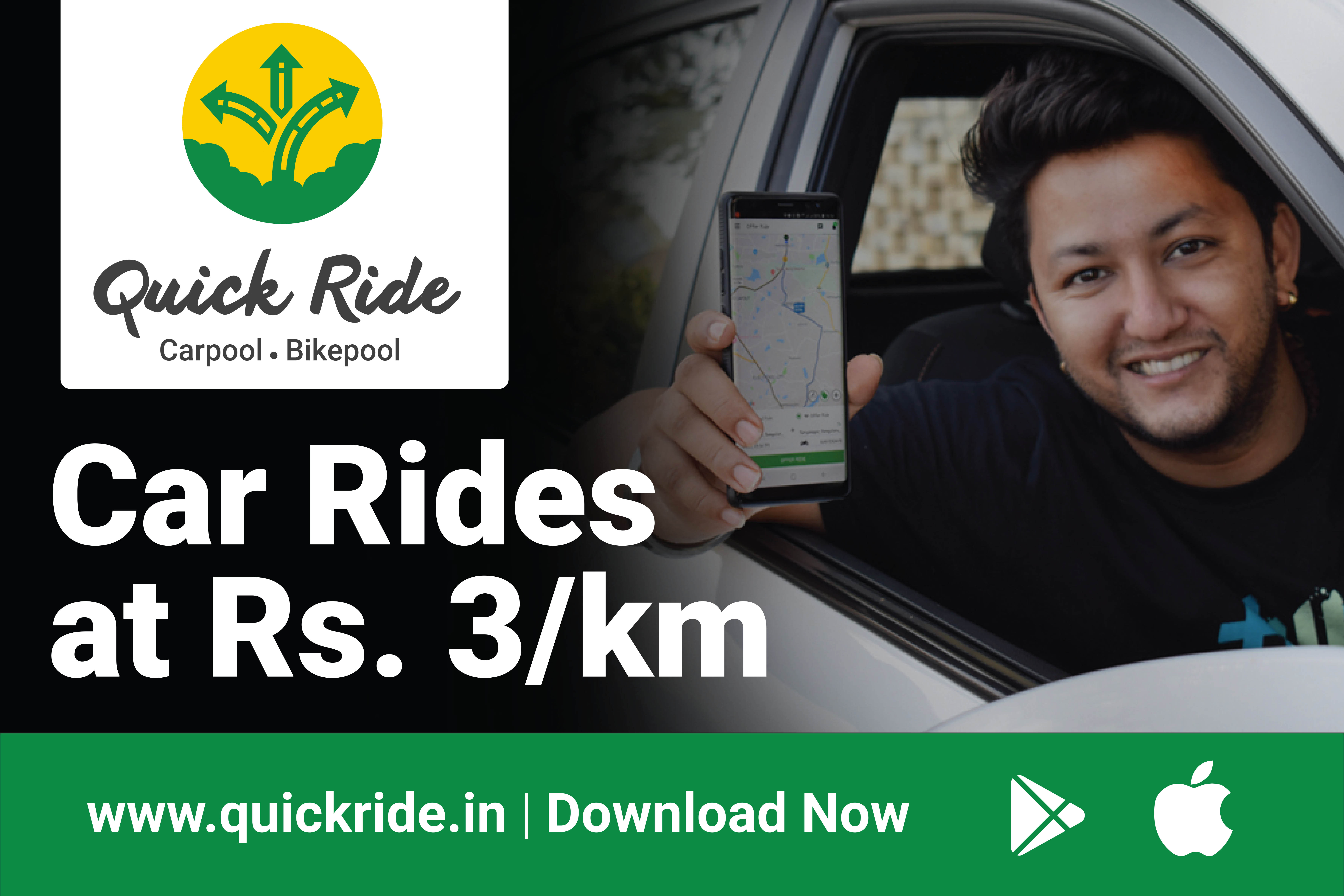 Quick Ride is on a mission to make your everyday travel as smooth as possible