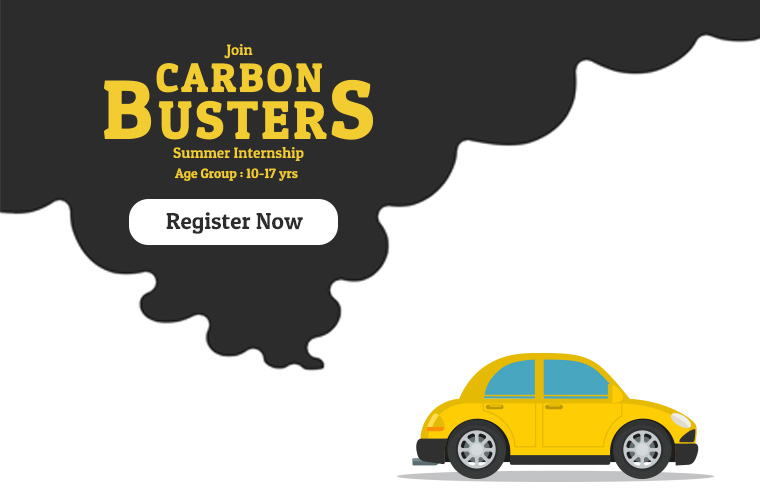 Carbon Busters, Quick Ride Summer Internship Camp for Kids