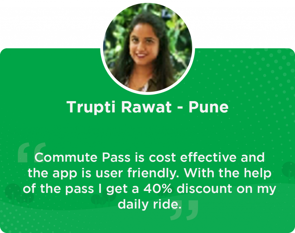 Trupti Quick Ride user