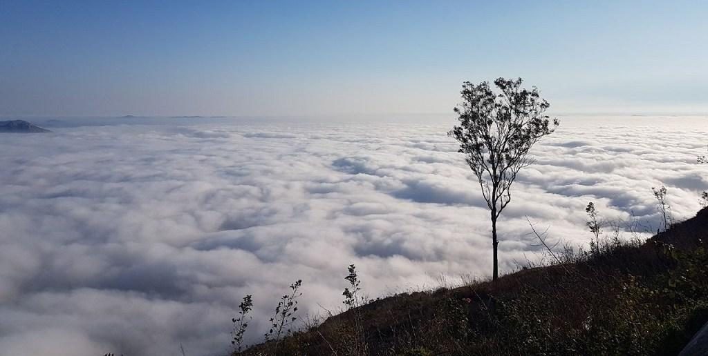 Nandi Hills camping near bangalore